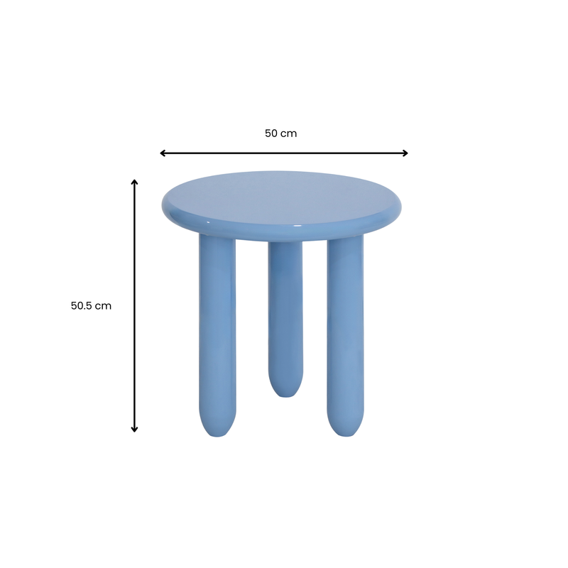 Alia Side Table - Light Blue