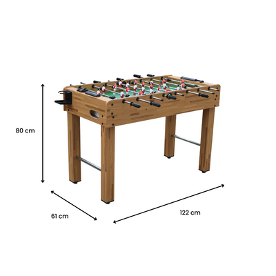 4ft Foosball Table – Wood Finish