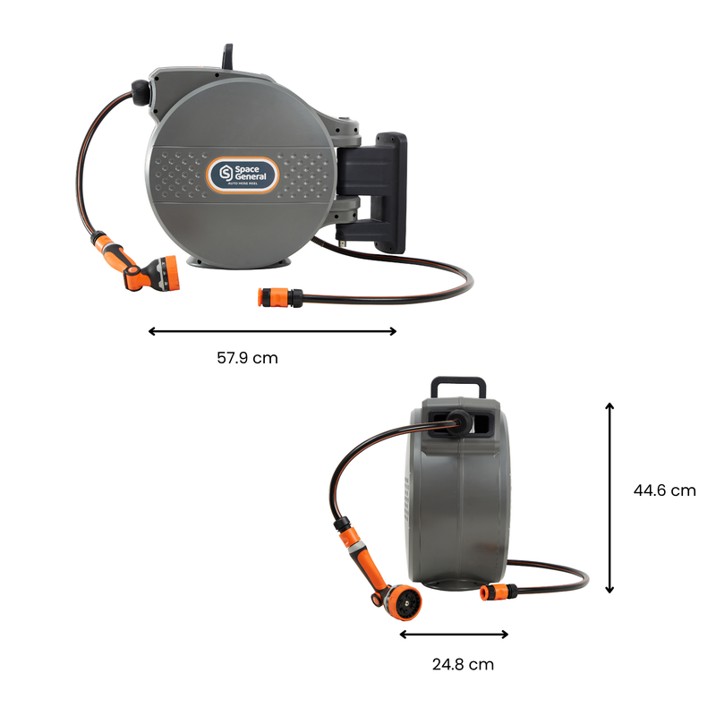 Hose Reel with 10 Spray Modes 30M
