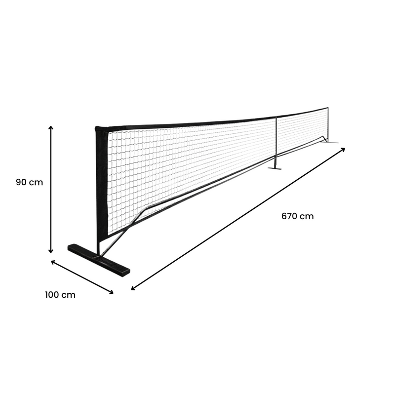 Full-Size Portable Pickleball Net – With Carry Bag