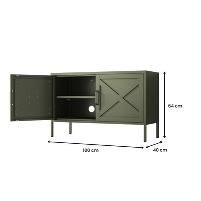 Phoenix Steel Storage Locker - Army Green