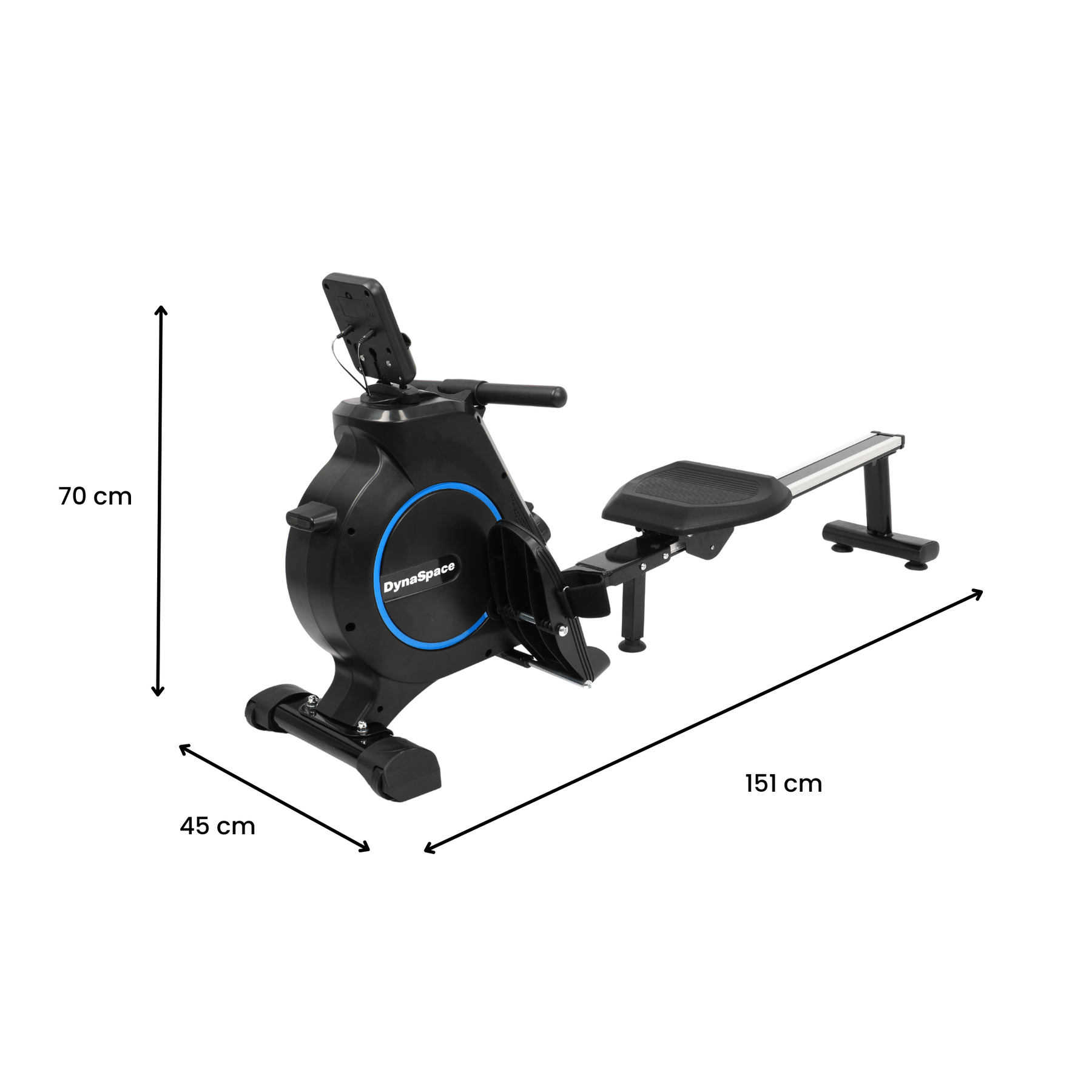 Space Rowing Machine Magnetic Rowing Machine Pro - Advanced Workout | DynaSpace – Space General