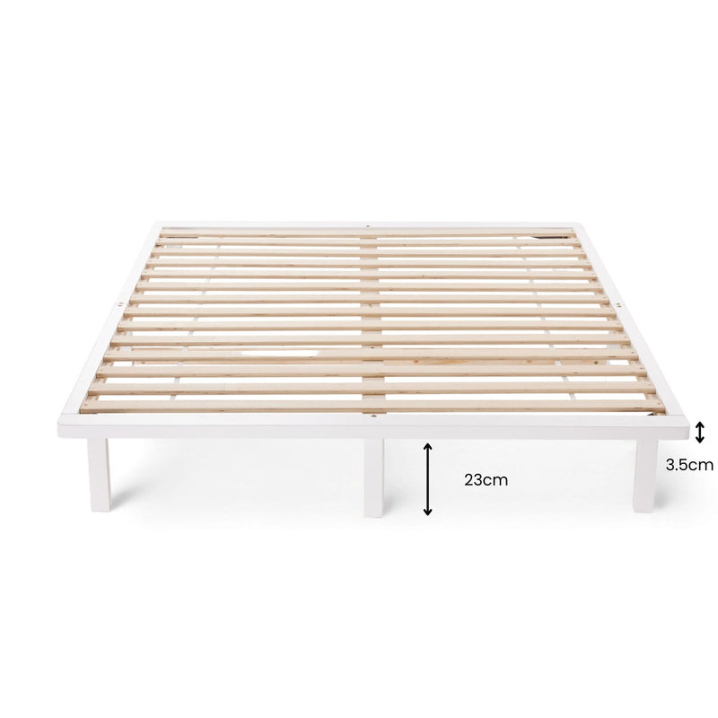 Bed Frame Bed Base - White