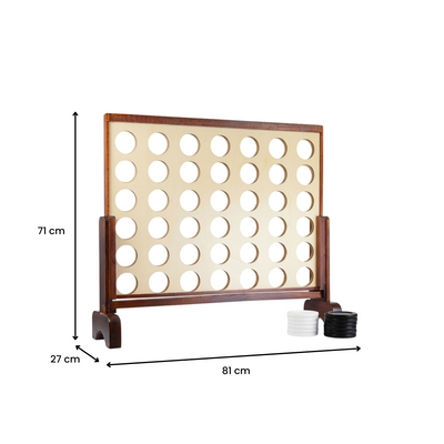 Mega Backyard Connect Four – Jumbo Family Game
