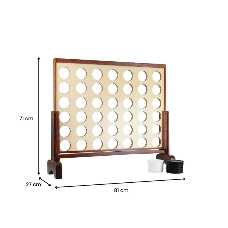 Mega Backyard Connect Four – Jumbo Family Game
