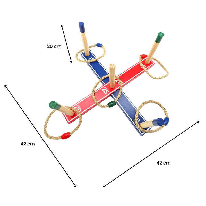 Backyard Ring Toss – Wooden Target Game