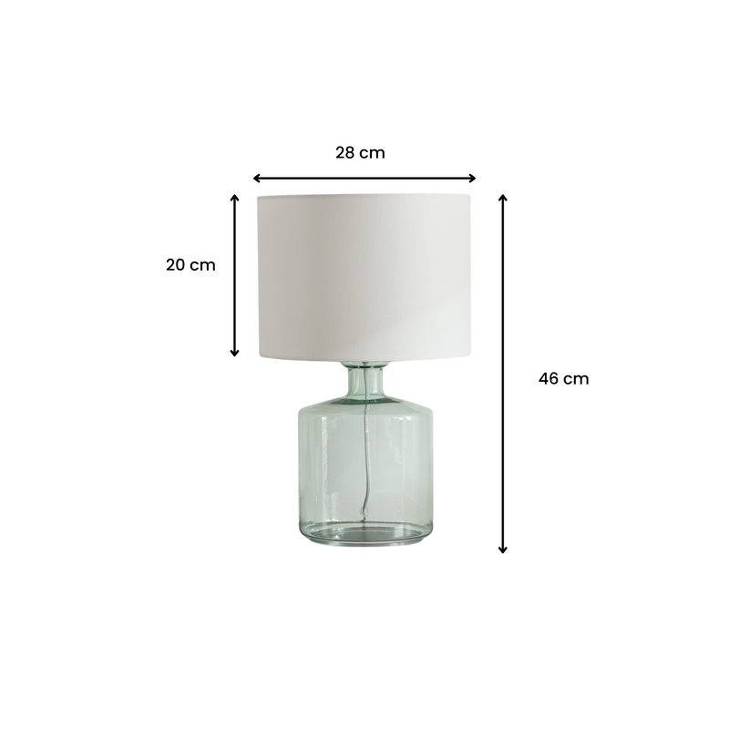 Lustre Glass Table Lamp