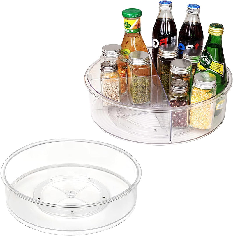 Fridge Pantry Lazy Susan Turntable (Set of 2)