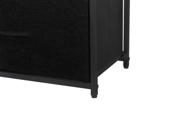 16 Drawer Storage Chest - Black
