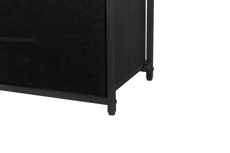 16 Drawer Storage Chest - Black