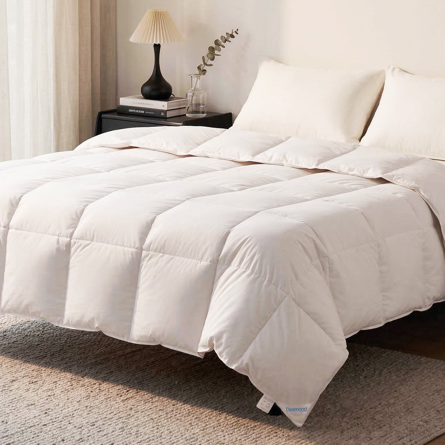 80/20 Down & Feather Duvet Inner - 250gsm Lightweight – Space General