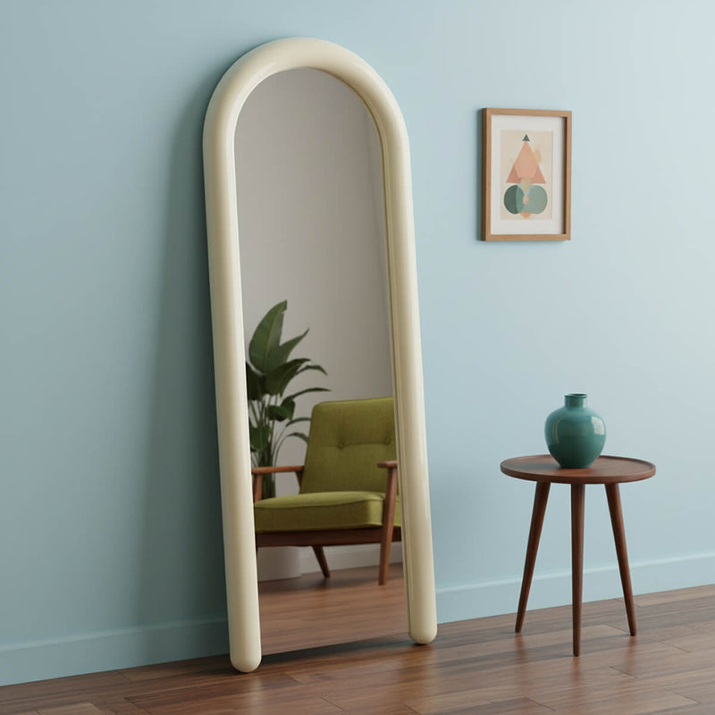Alia Mirror - Milk White