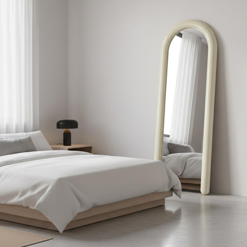 Alia Mirror - Milk White