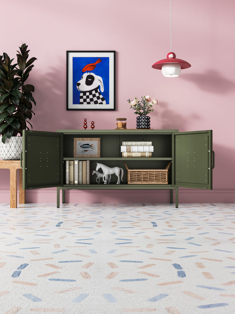 Phoenix Steel Storage Locker - Army Green