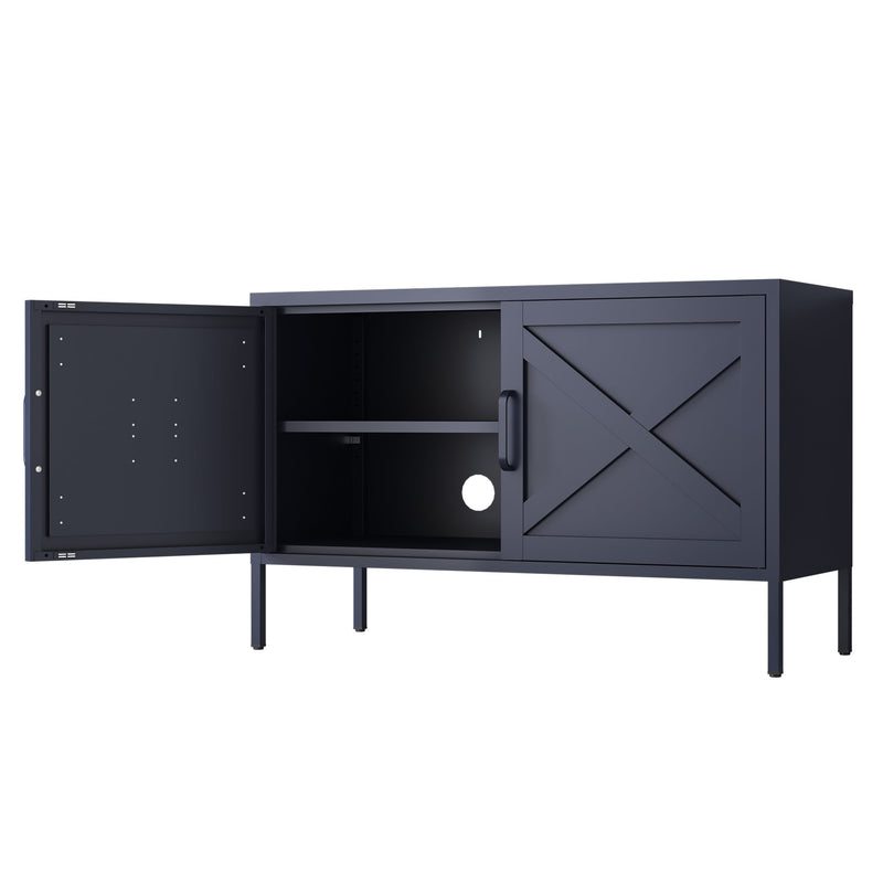 Phoenix Steel Storage Locker - Slate Grey