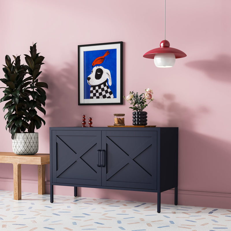 Phoenix Steel Storage Locker - Slate Grey