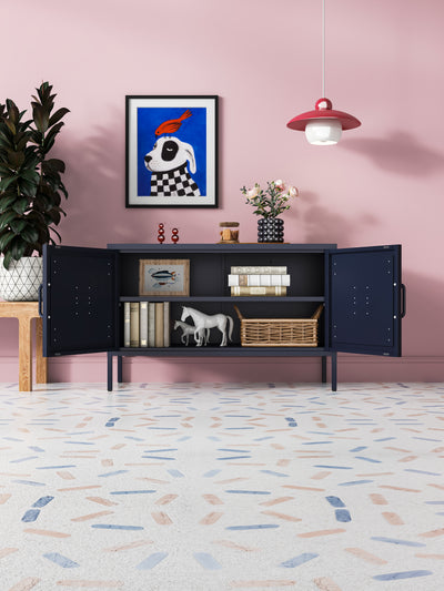 Phoenix Steel Storage Locker - Slate Grey