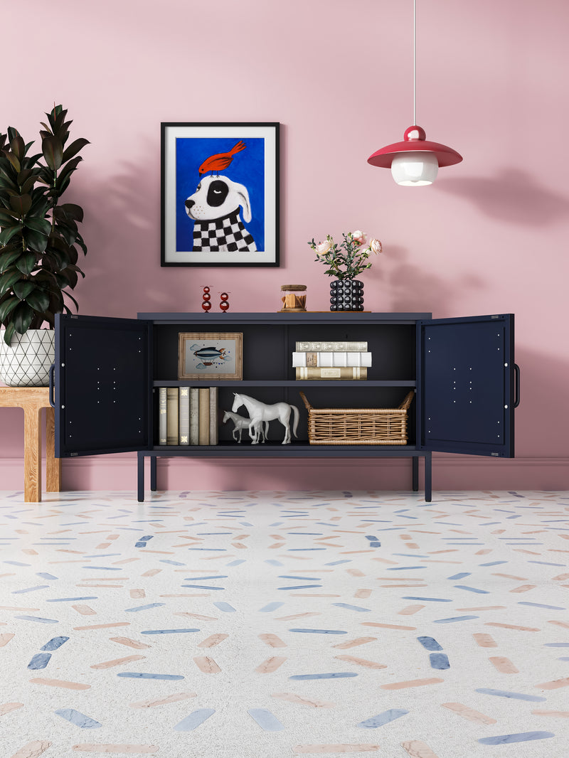 Phoenix Steel Storage Locker - Slate Grey