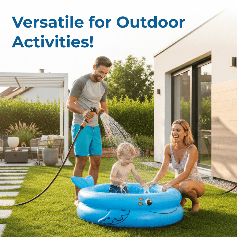 Hose Reel with 10 Spray Modes 30M