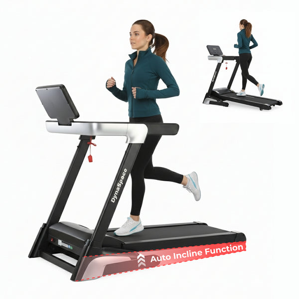 DynaSpace D3 Motorised Incline Treadmill - 150kg