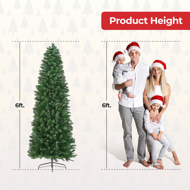 Sleek Fir Christmas Tree - 180cm (6Ft)