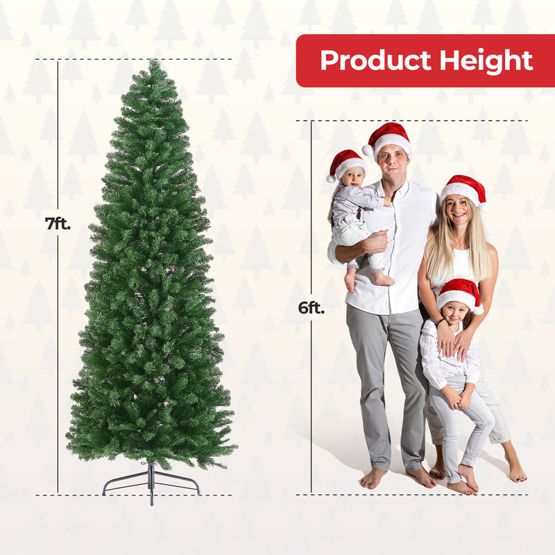 Sleek Fir Christmas Tree - 210cm (7Ft)