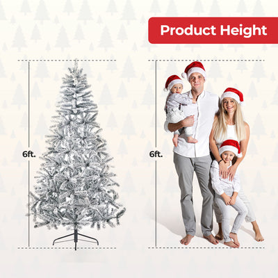 Snowy Spruce Christmas Tree - 180cm (6Ft)