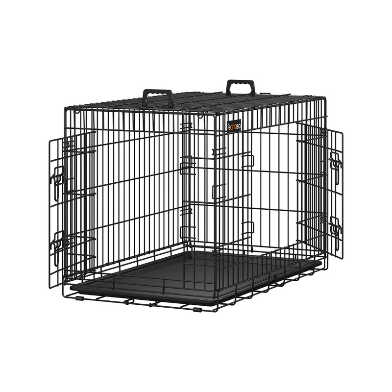 Amazonbasics folding metal dog crate clearance