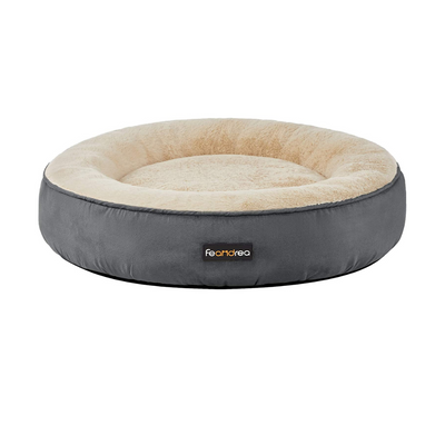 Donut Pet Bed Small Dark Grey