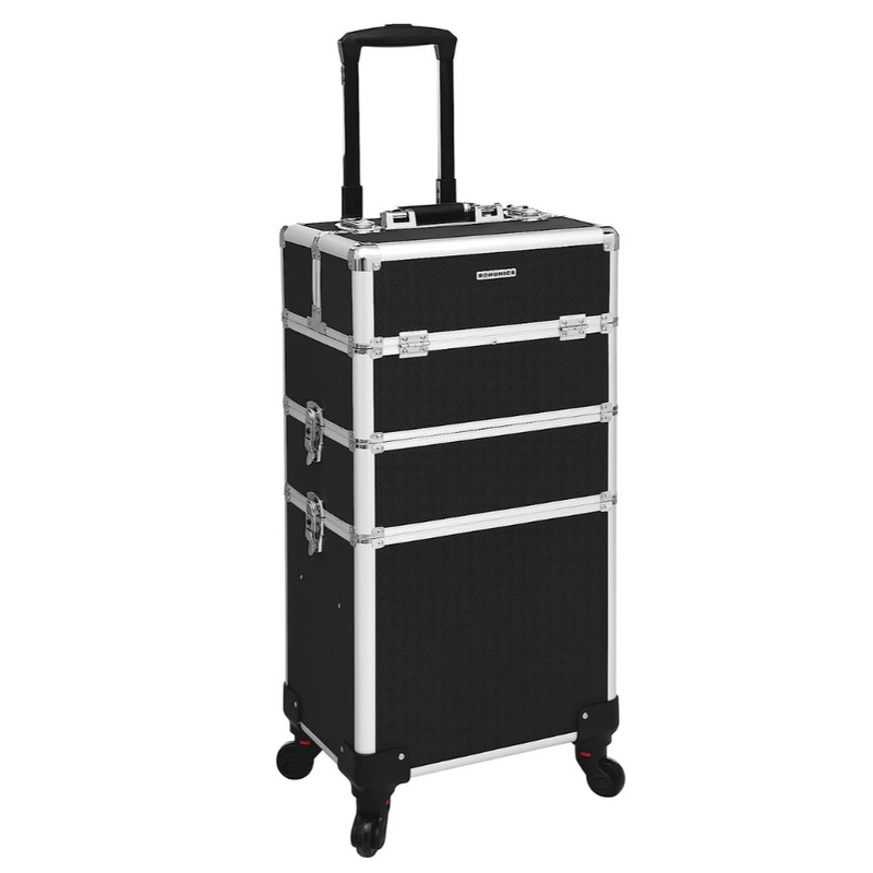 Professional Makeup Travel Trolley Rolling Case