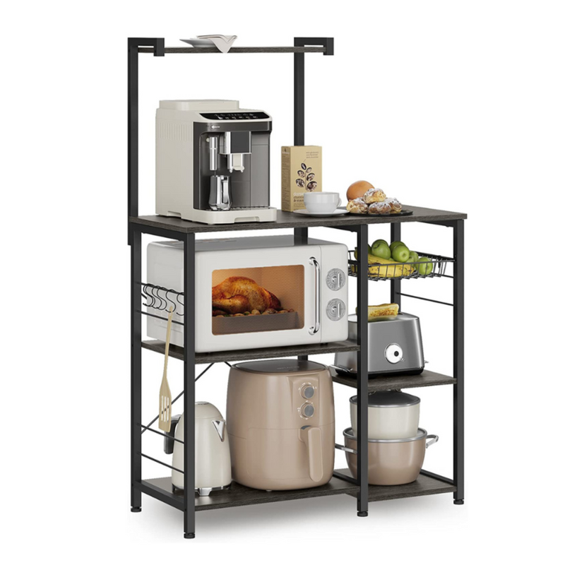 Vasagle Kitchen Storage Rack - Charcoal Gray