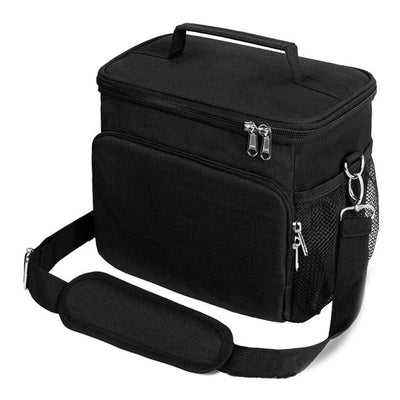 Reusable Insulated Lunch Box Bag with Adjustable Shoulder Strap