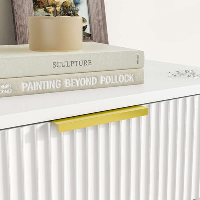 Elba 5-Drawer Chest – White Matte