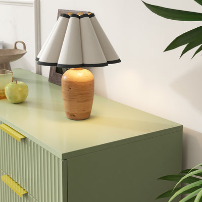 Elba 8-Drawer Chest – Green Matte