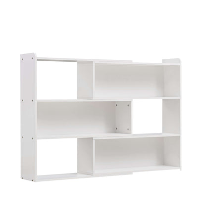 Bridget Extendable Wooden Bookshelf  - White