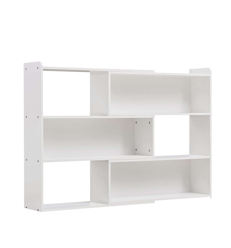 Bridget Extendable Wooden Bookshelf  - White