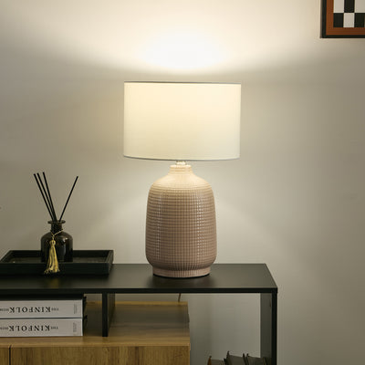 Elegant Arlo Table Lamp in grey beige – perfect for New Zealand homes