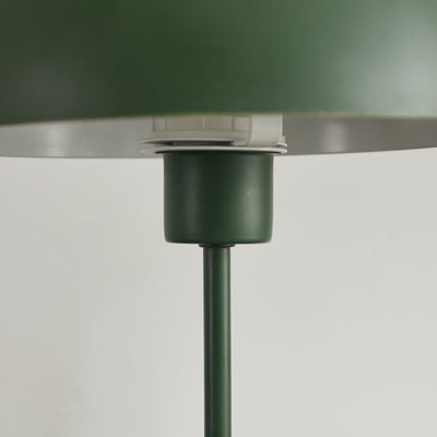 	Bold green metal table lamp – functional and decorative lighting for NZ homes