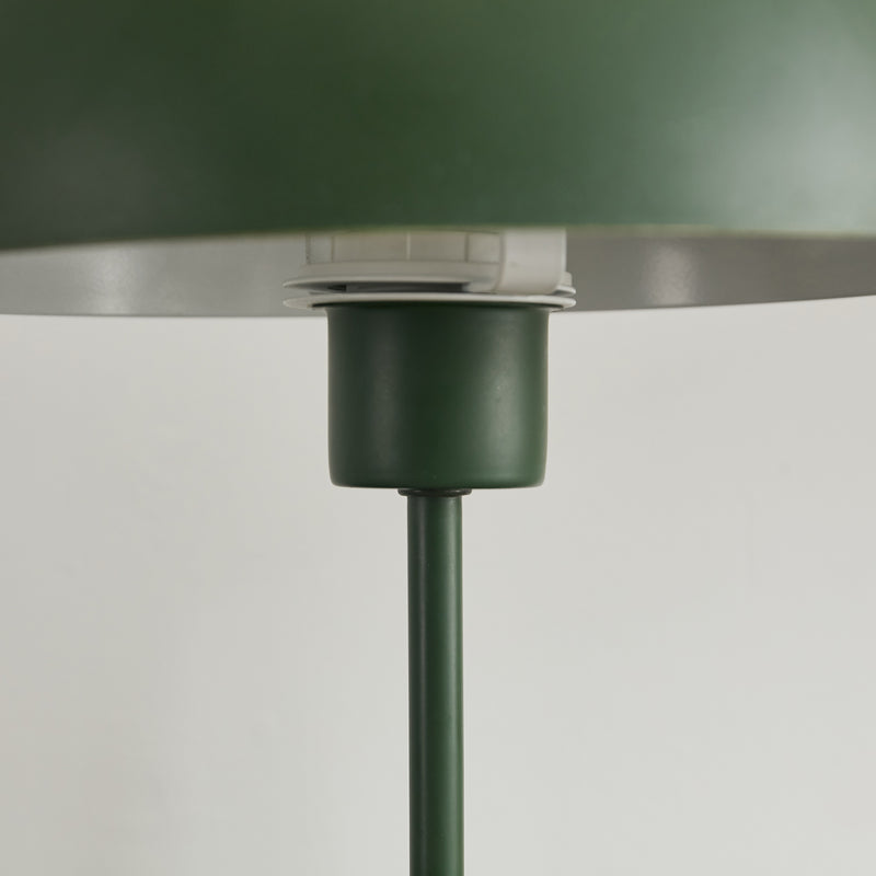 	Bold green metal table lamp – functional and decorative lighting for NZ homes