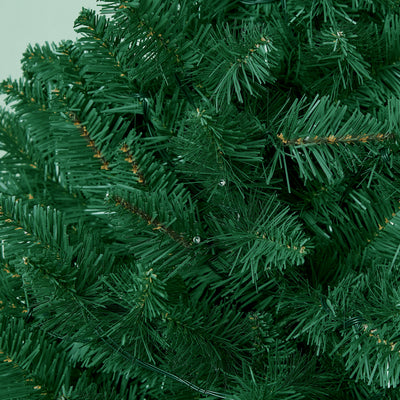 Close-up view of LED light and realistic foliage texture on the Classic 180cm tree