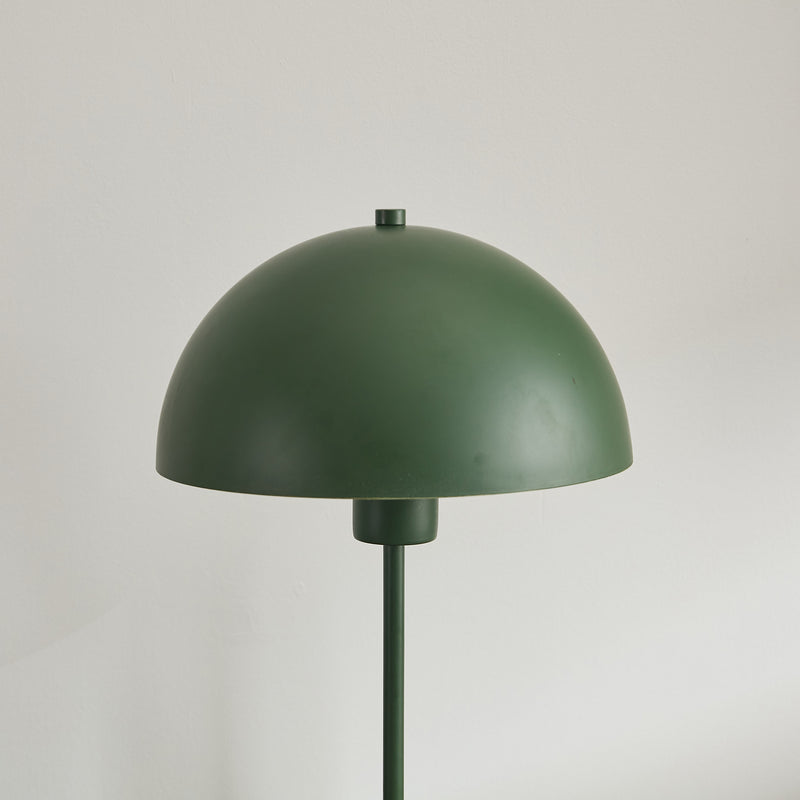 Contemporary green dome metal table lamp – ideal for modern New Zealand spaces