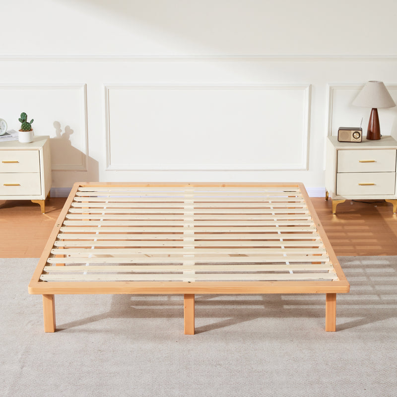 Desmond Signature Sleep Bundle - Single Mattress + Walnut Bed Frame