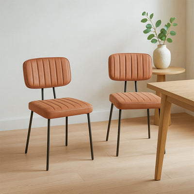 Functional and modern dining chairs – set of 2
