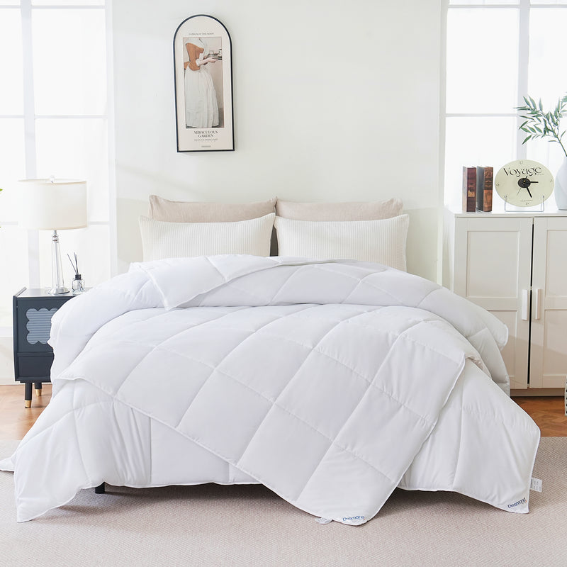 Styled bedroom with four season duvet – cozy and versatile look for NZ interiors