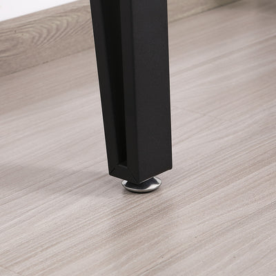 Foot design of the Industrial Luxe Console Table – stable and modern look for NZ homes