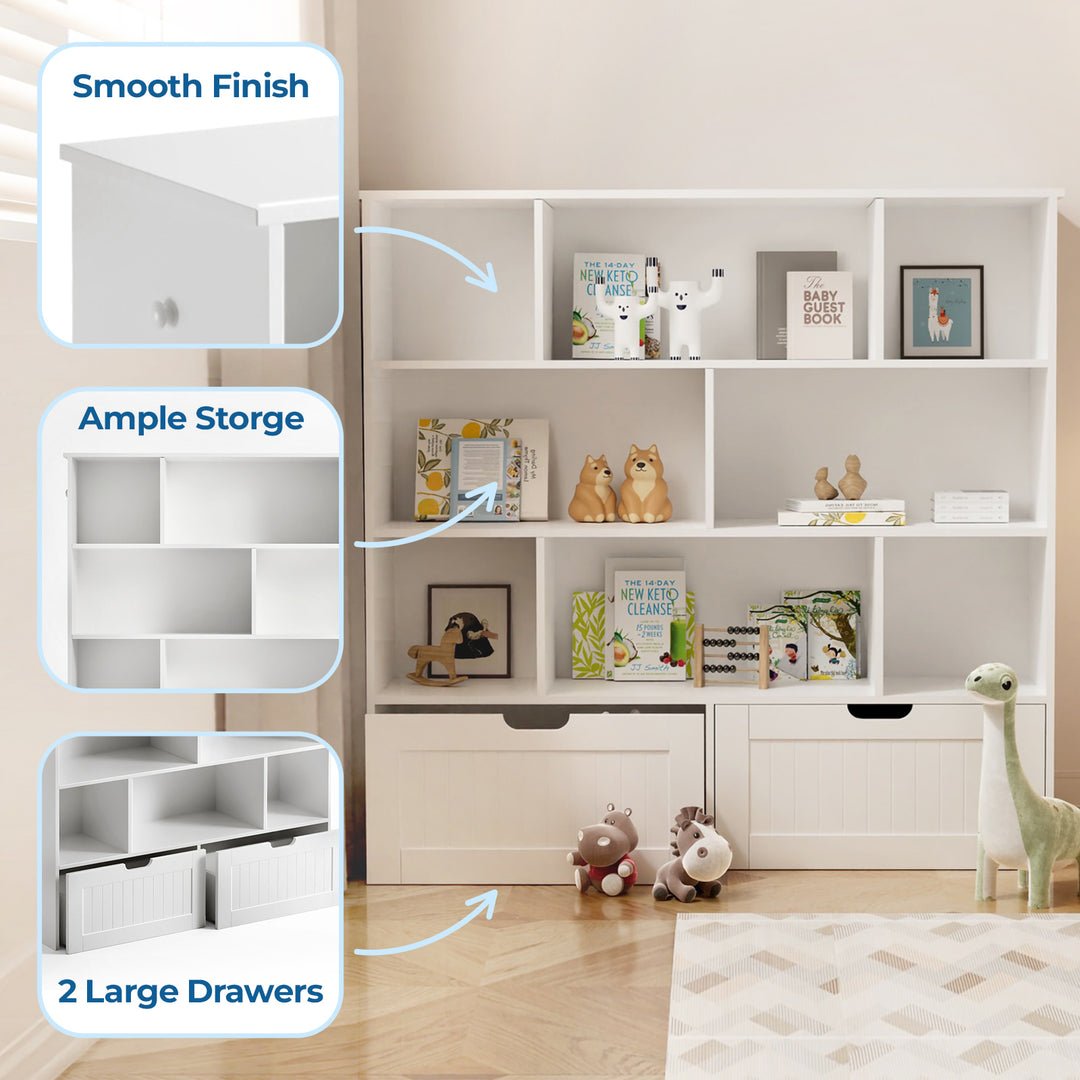 Drawer Organizer Kids Room Organiser Kuber Industries 5-Layer 80