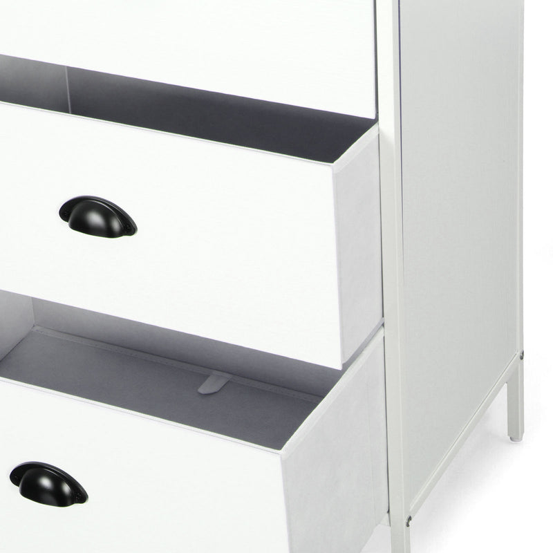 Minimalist 4-drawer dresser perfect for modern NZ interiors with limited floor space