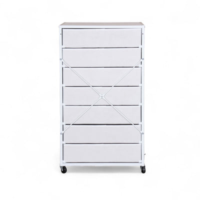 Liva mobile file storage unit with wheels and ample drawer space for NZ productivity setups.
