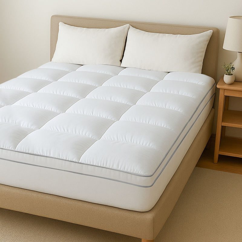 Mattress protector in styled bedroom setup – Kiwi home comfort solution