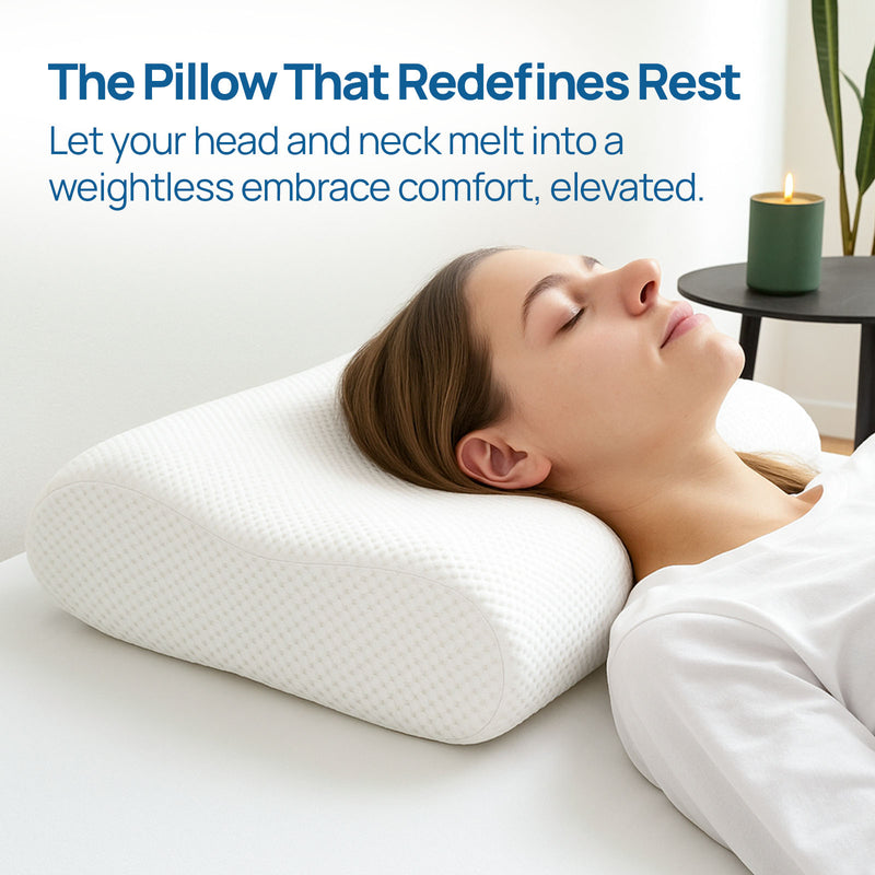 Inner layers of adjustable memory foam pillow showing customisable height inserts